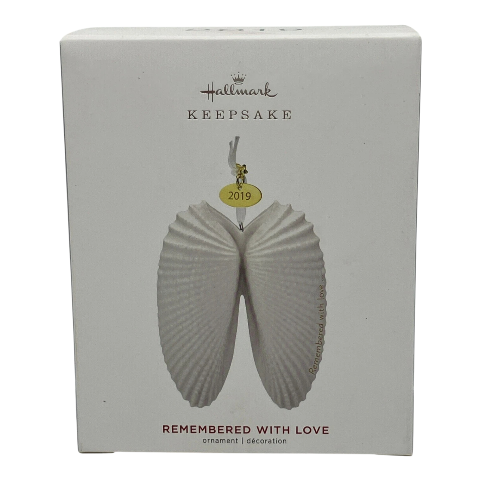 2019 Remembered with Love Hallmark Ornament (Seashell) QHX4047