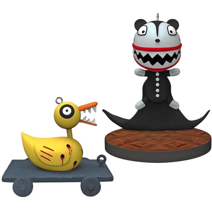 2019 Scary Teddy and Undead Duck Hallmark Ornament (Nightmare Before Christmas) QXE3129