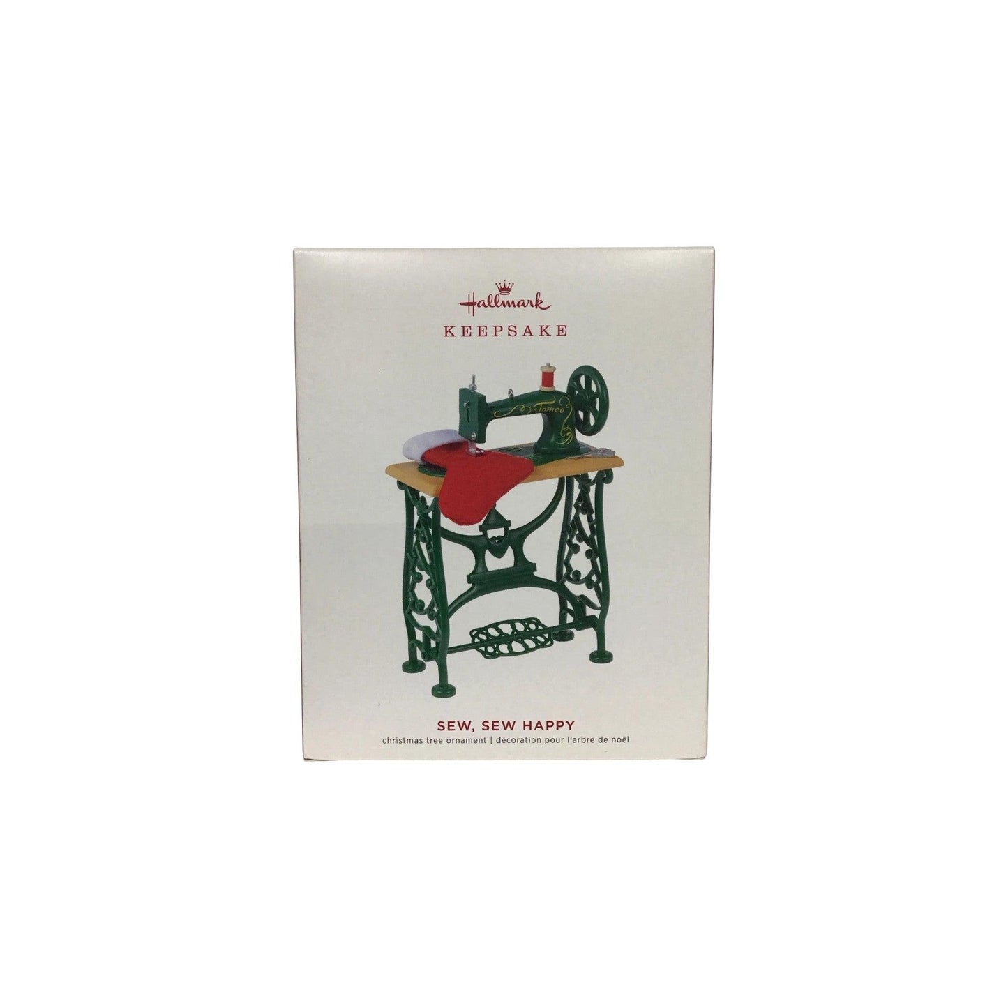 2019 Sew, Sew Happy Sewing Hallmark Ornament - QGO2287 Image2
