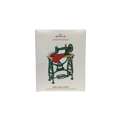 2019 Sew, Sew Happy Sewing Hallmark Ornament - QGO2287 Image2