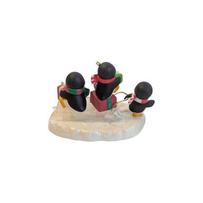 2019 Sledding Shenanigans Kris' Penguins Hallmark Ornament - QXC5376 Image4