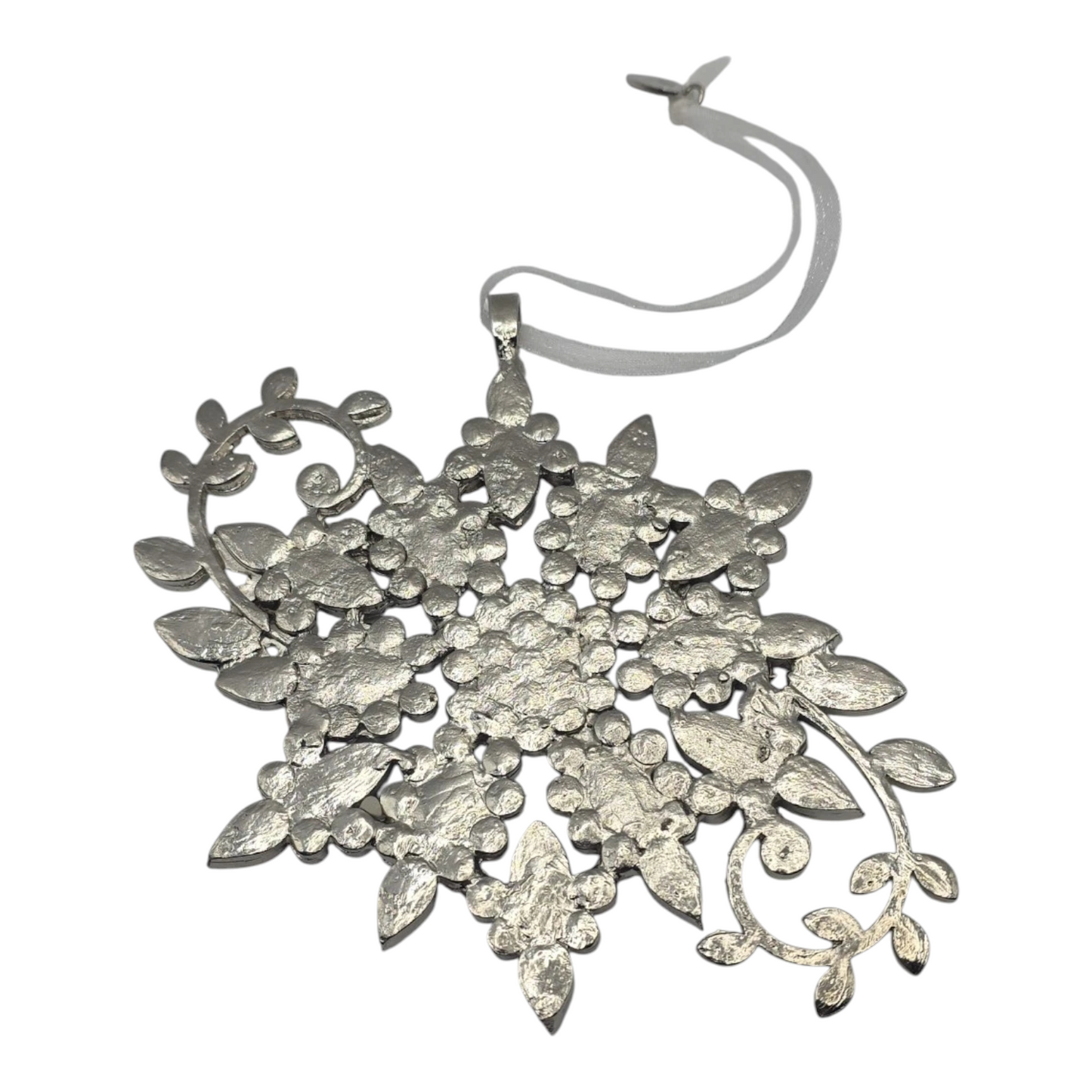 2019 Sparkling Poinsettia Hallmark Ornament (Snowflake) QK1239