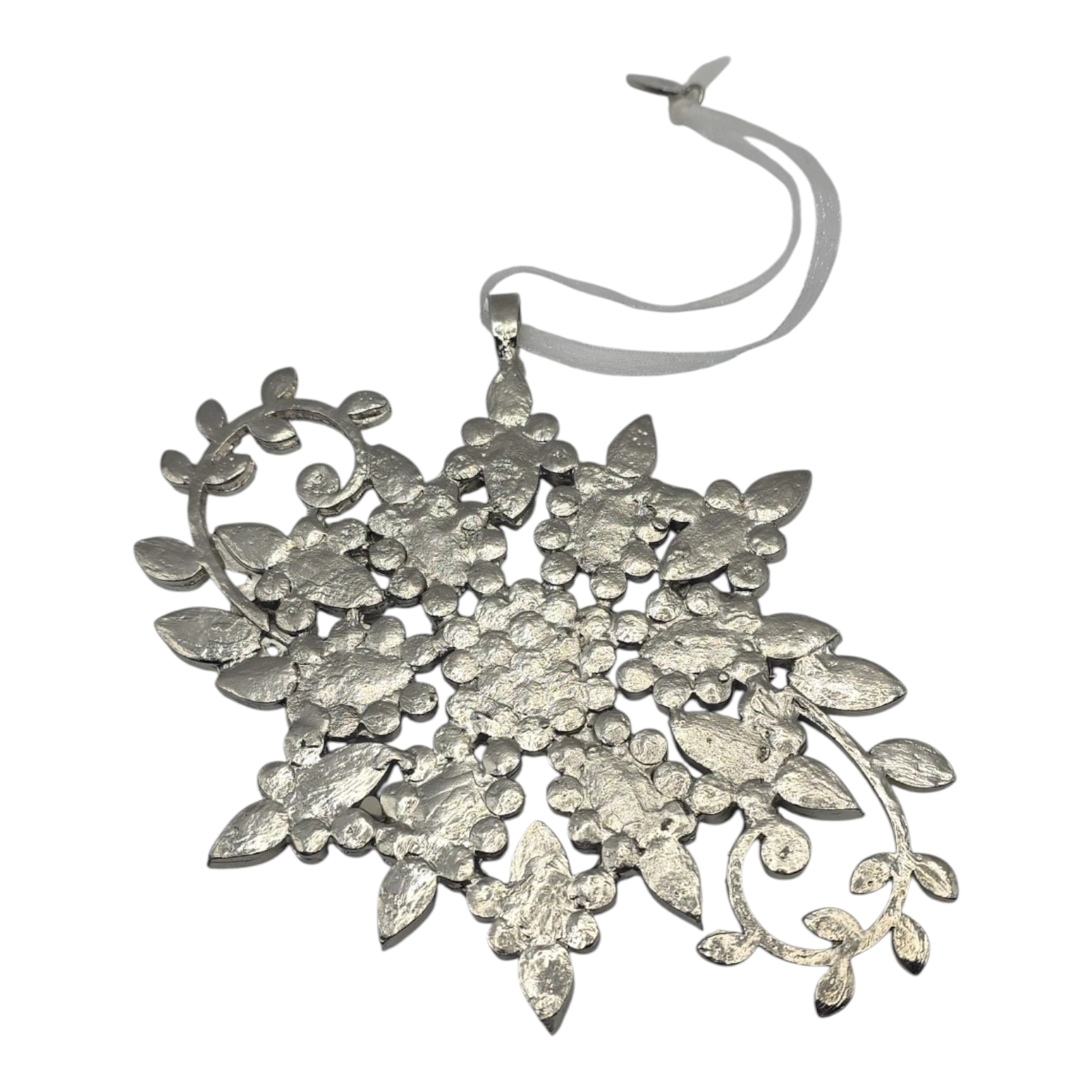 2019 Sparkling Poinsettia Hallmark Ornament (Snowflake) QK1239