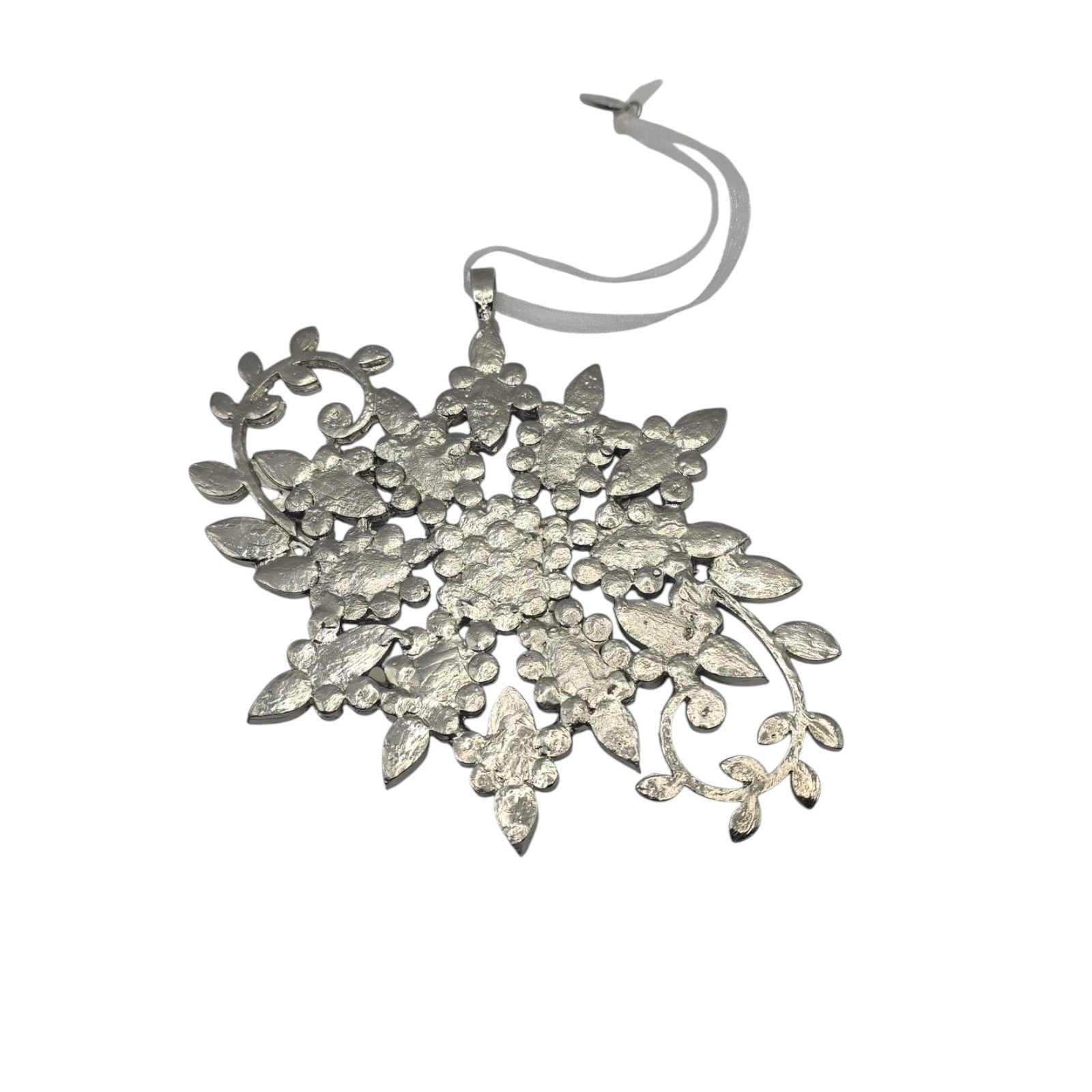 2019 Sparkling Poinsettia Hallmark Ornament (Snowflake) QK1239