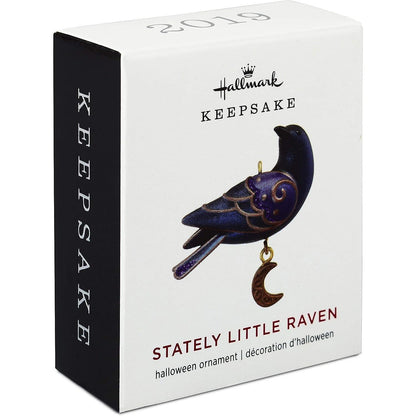 2019 Stately LIttle Raven Hallmark Ornament (Halloween) QFO5278