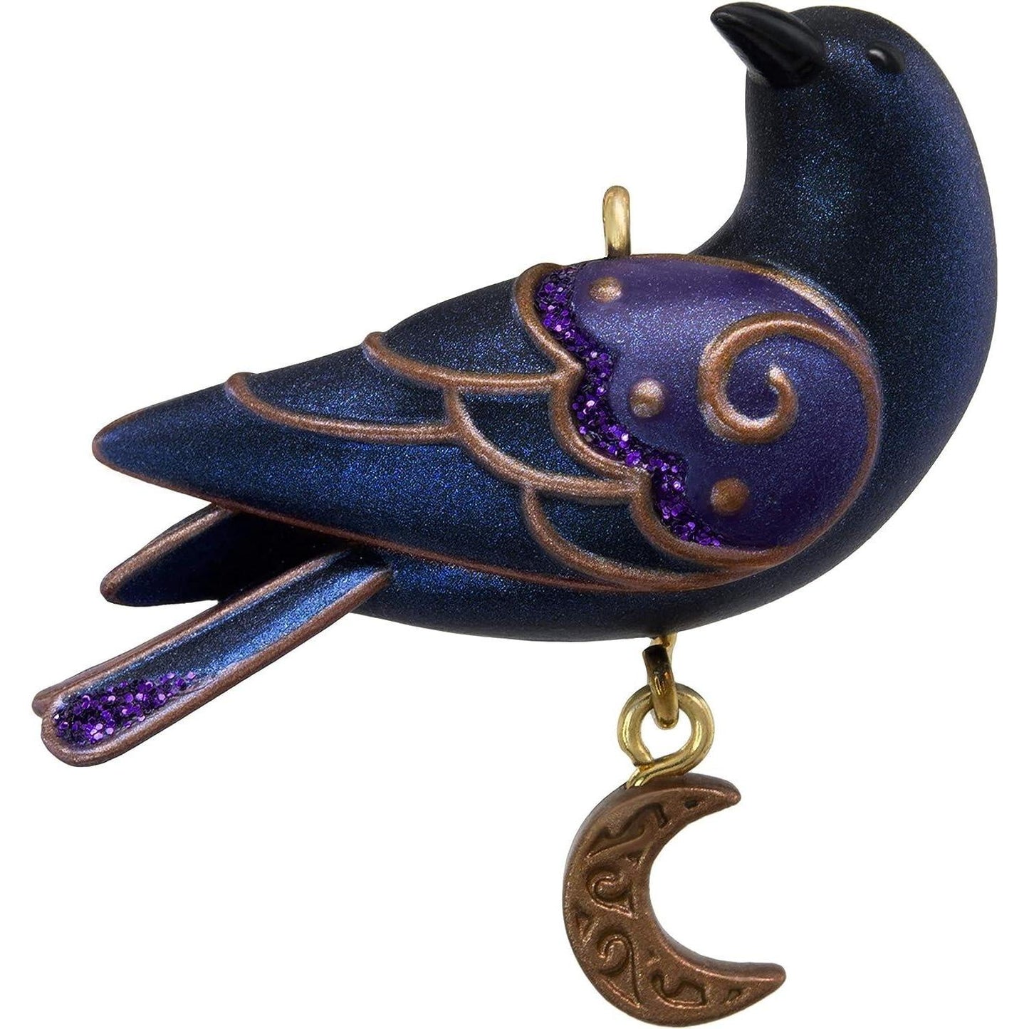 2019 Stately LIttle Raven Hallmark Ornament (Halloween) QFO5278