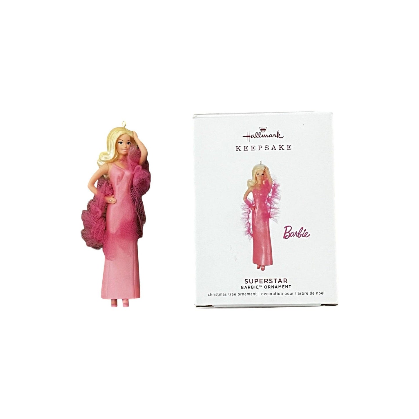 2019 Superstar Hallmark Ornament (Barbie) QXE3147 Image3
