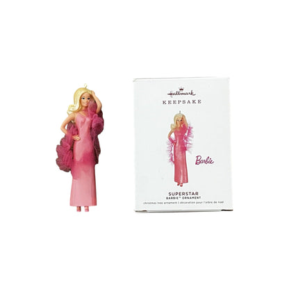 2019 Superstar Hallmark Ornament (Barbie) QXE3147 Image3