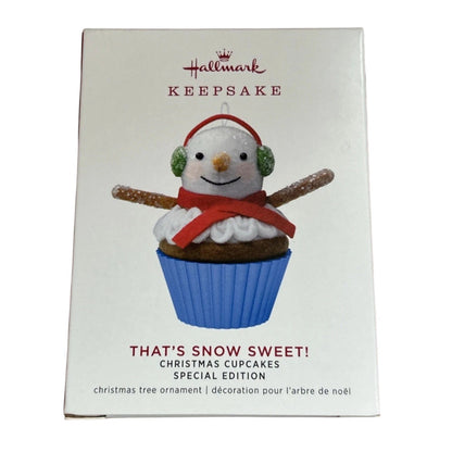 2019 That's Snow Sweet! Hallmark Ornament (Christmas Cupcakes) QXE3217