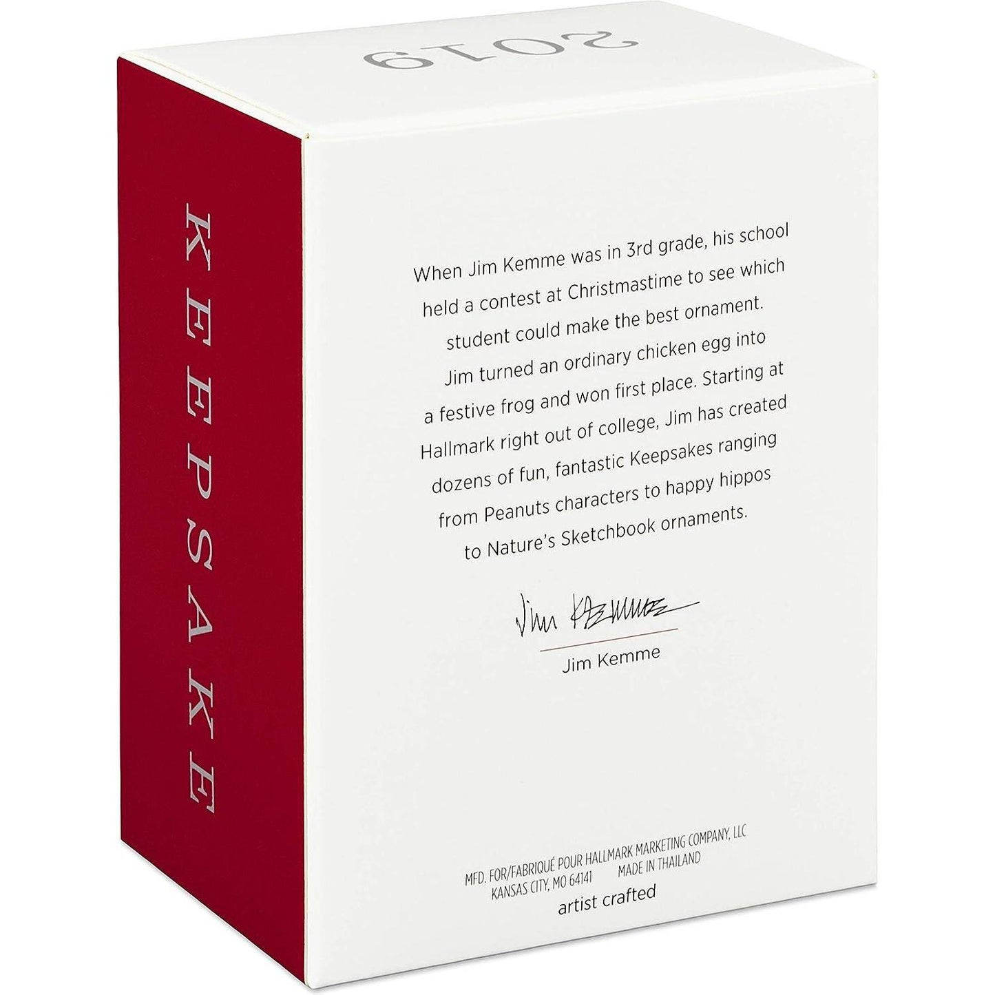 2019 The Best Nest Hallmark Ornament (P.D. Eastman) QXI3739