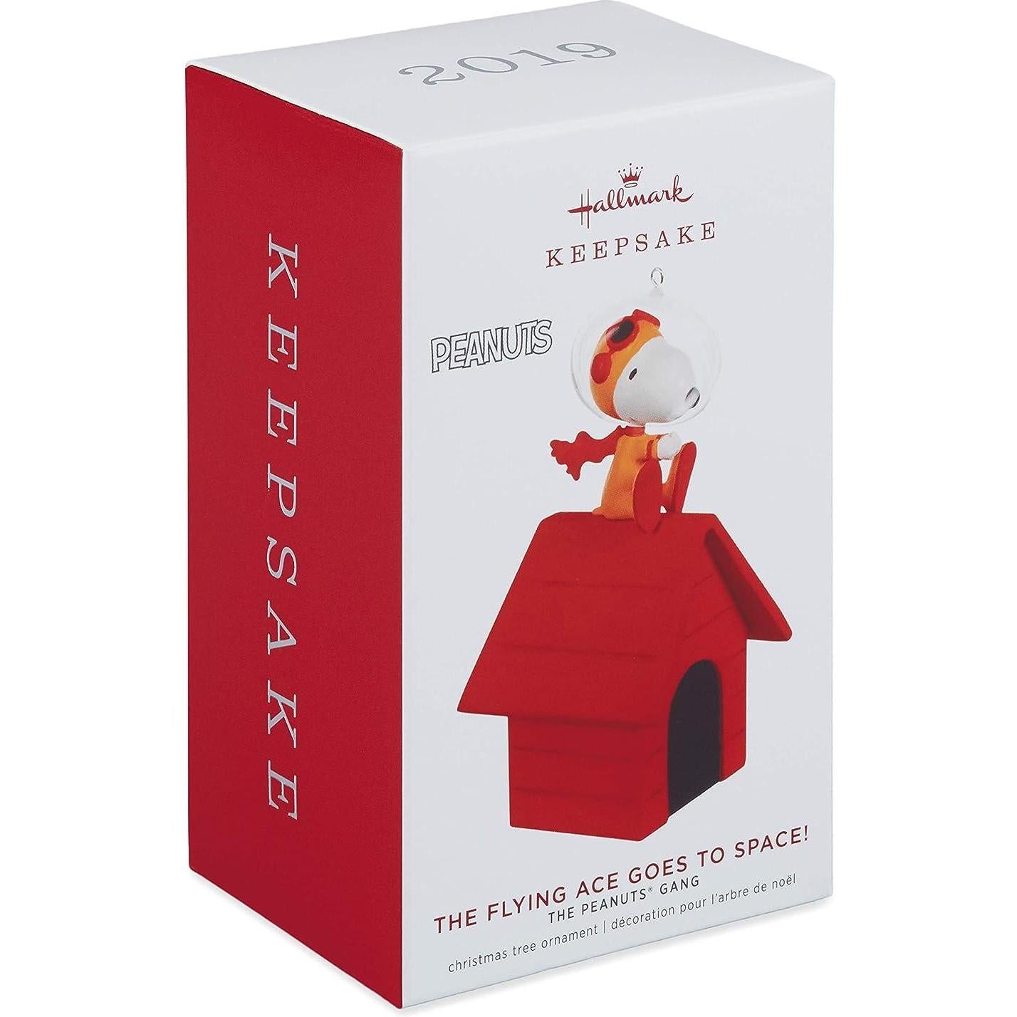 2019 The Flying Ace Goes to Space! Hallmark Ornament (Peanuts) QXI3767