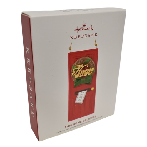 2019 This Home Believes Hallmark Ornament (Mailbox) QG02477