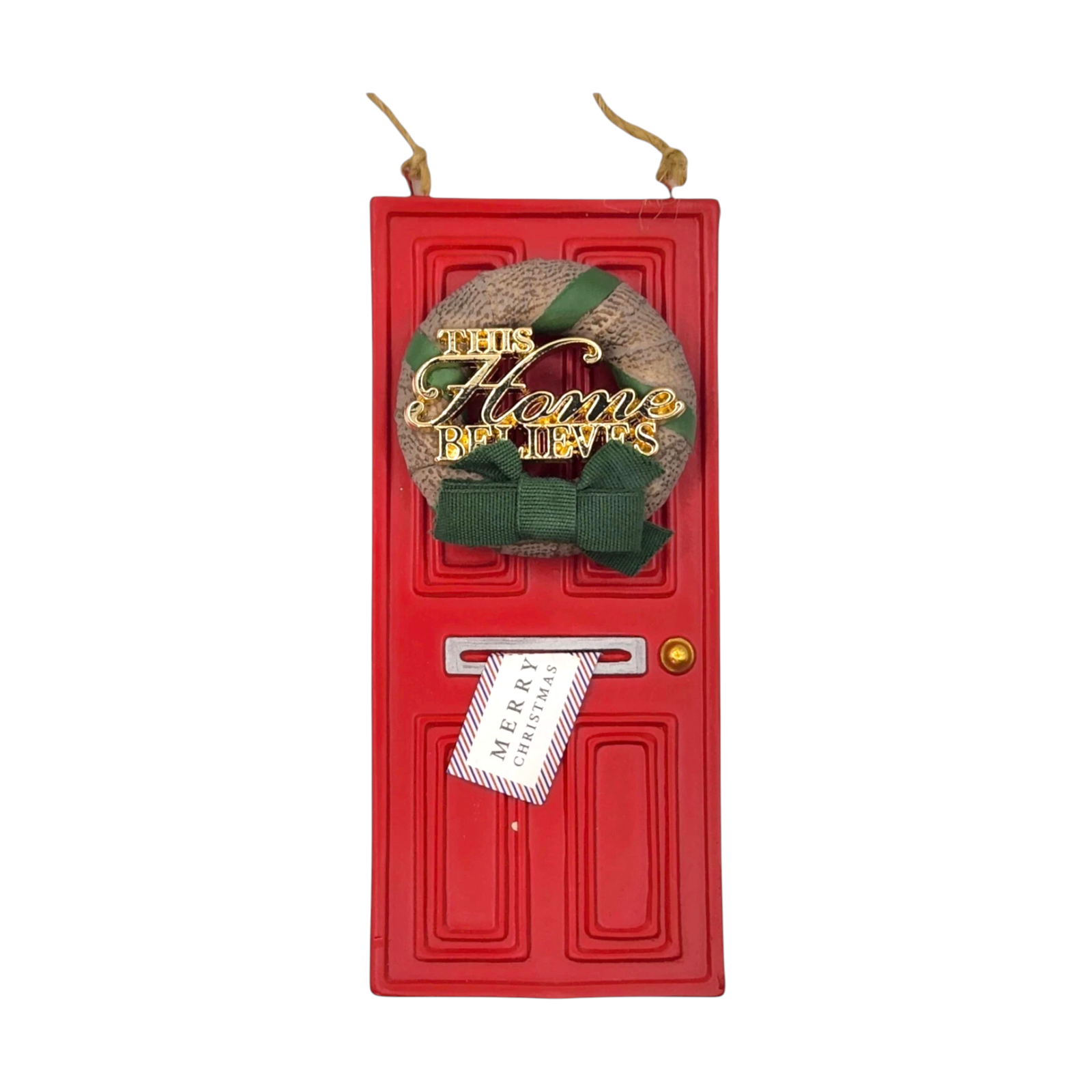 2019 This Home Believes Hallmark Ornament (Mailbox) QG02477