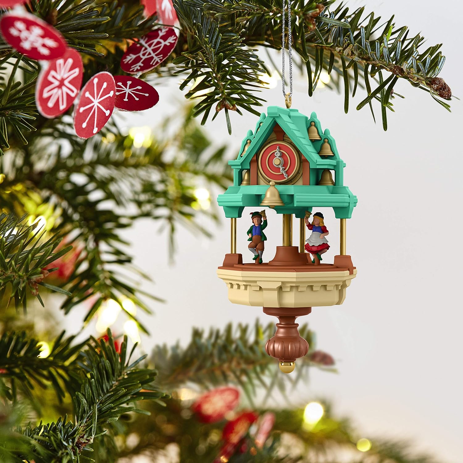 2019 Tick Tock Twirlers Hallmark Ornament (Clock) QXM8337