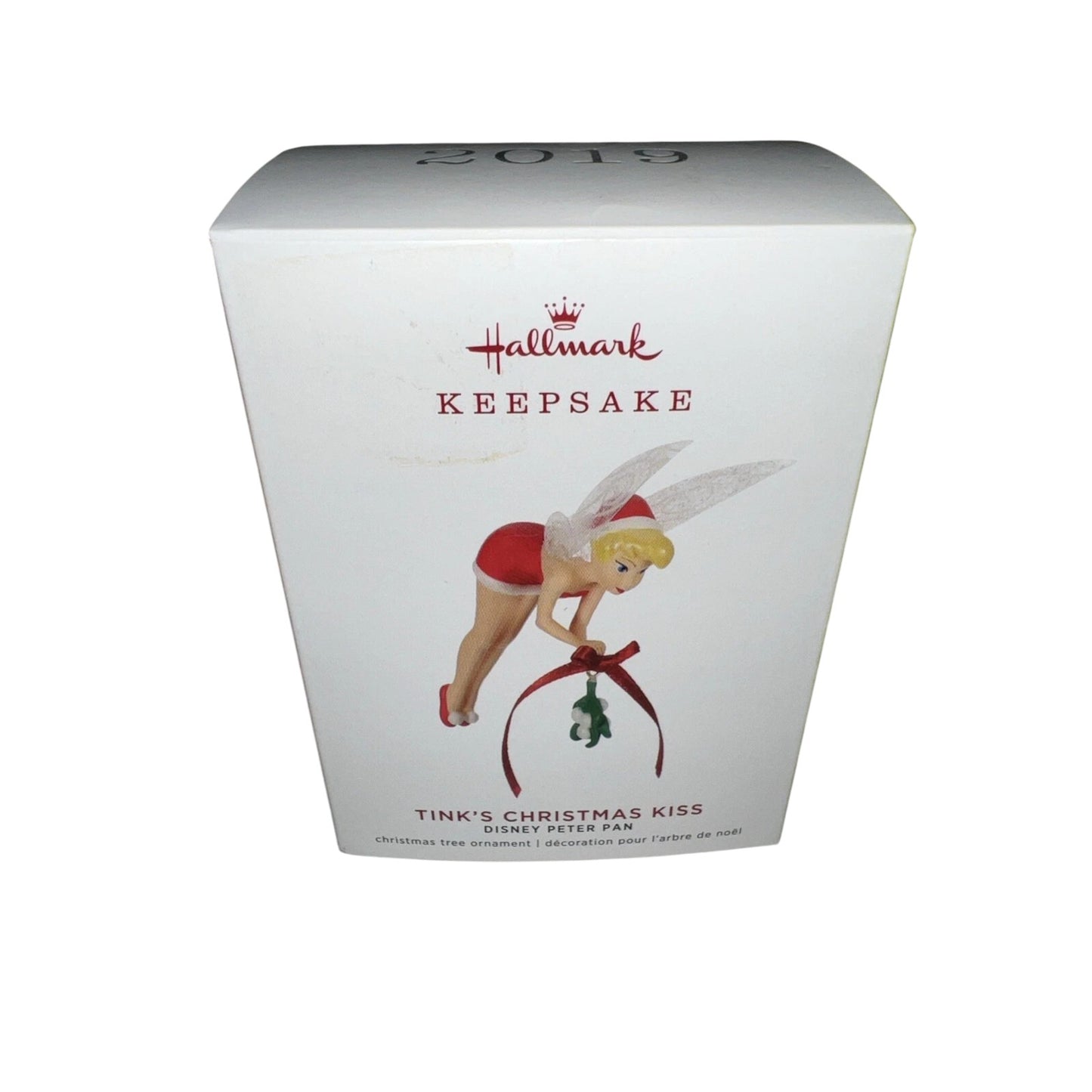 2019 Tink's Christmas Kiss Hallmark Ornament (Tinker Bell) QXD6467