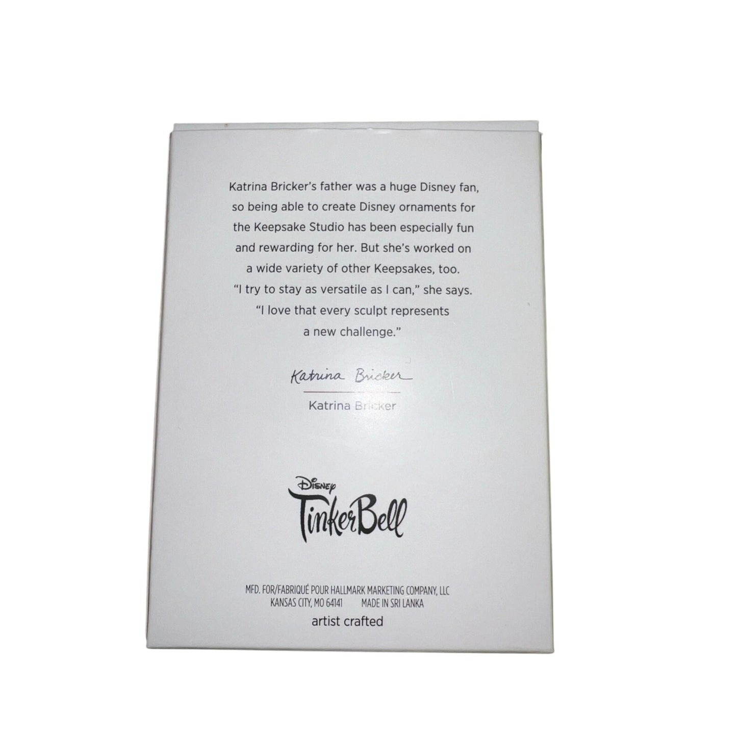 2019 Tink's Christmas Kiss Hallmark Ornament (Tinker Bell) QXD6467
