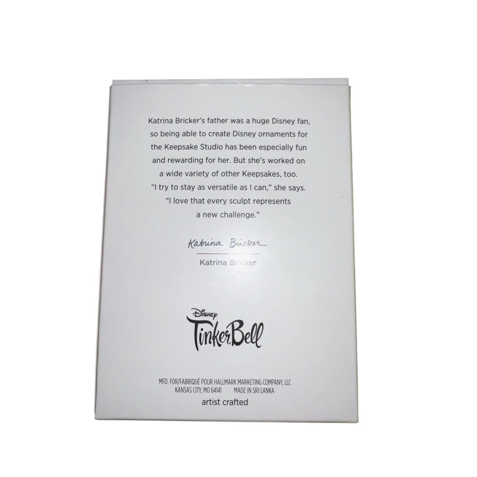 2019 Tink's Christmas Kiss Hallmark Ornament (Tinker Bell) QXD6467