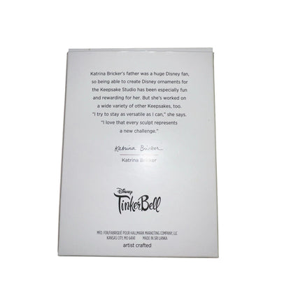 2019 Tink's Christmas Kiss Hallmark Ornament (Tinker Bell) QXD6467