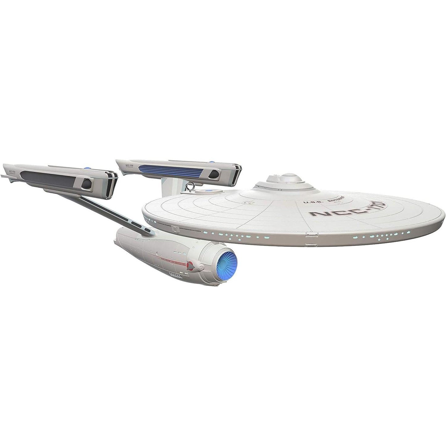 2019 U.S.S. Enterprise NCC-1701 Hallmark Ornament (Star Trek) QXI3659