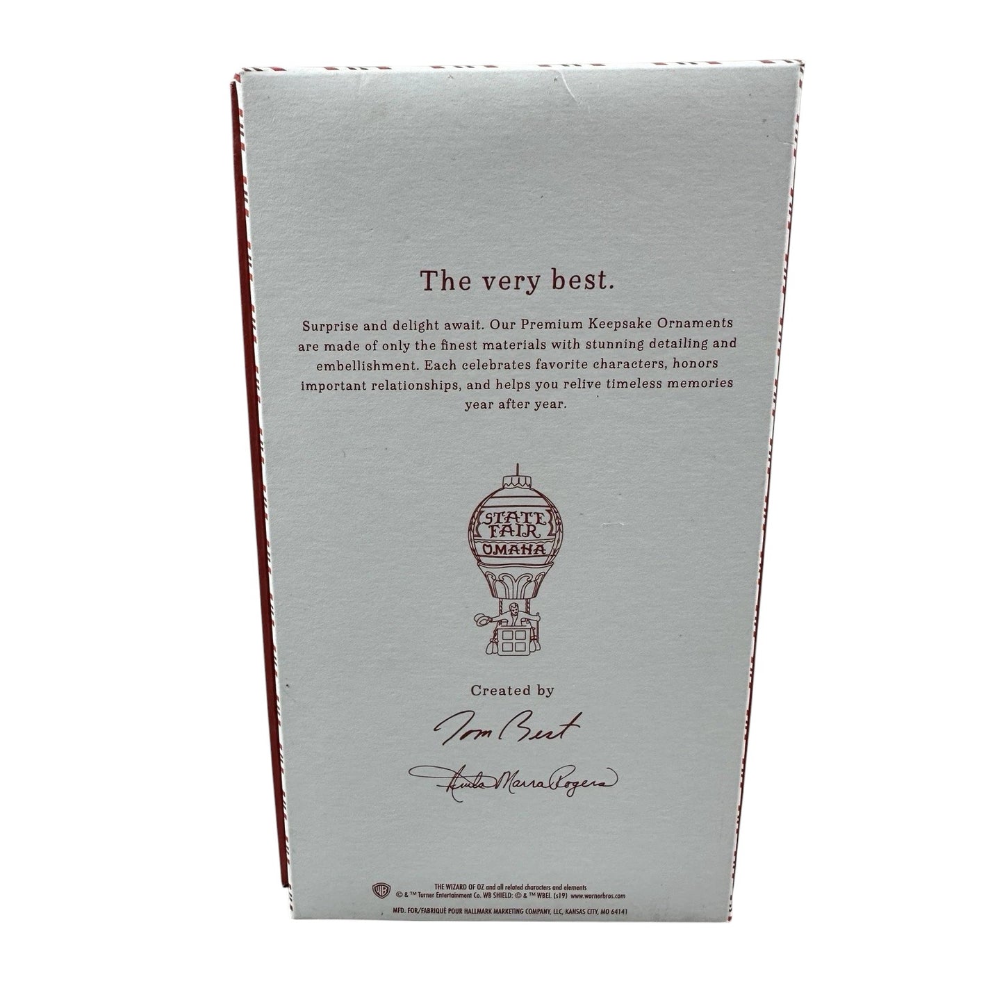 2019 Up, Up and Away Hallmark Ornament (The Wizard of Oz) QXI3369