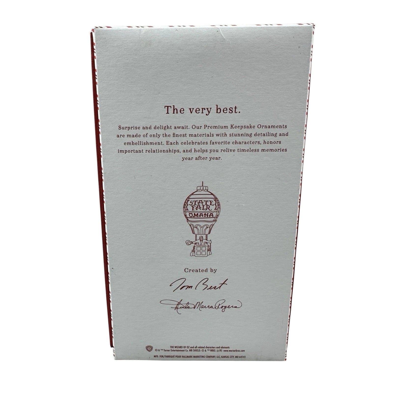 2019 Up, Up and Away Hallmark Ornament (The Wizard of Oz) QXI3369