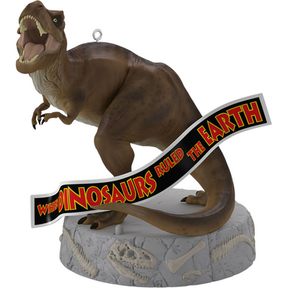 2019 When Dinosaurs Ruled the Earth Hallmark Ornament (Jurassic Park) QXI3699