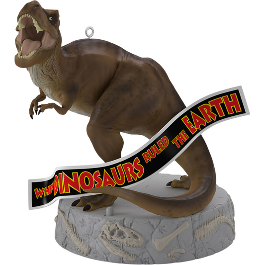 2019 When Dinosaurs Ruled the Earth Hallmark Ornament (Jurassic Park) QXI3699