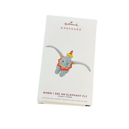 2019 When I See an Elephant Fly Hallmark Ornament (Dumbo) QXD6297