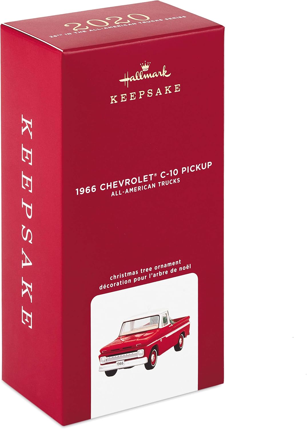 2020 1966 Chevrolet C-10 Pickup Hallmark Ornament (All‑American Trucks) QXR9241