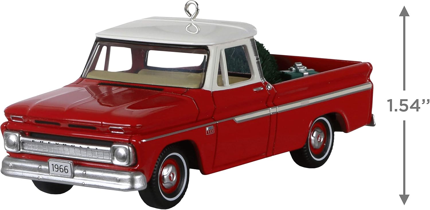 2020 1966 Chevrolet C-10 Pickup Hallmark Ornament (All‑American Trucks) QXR9241