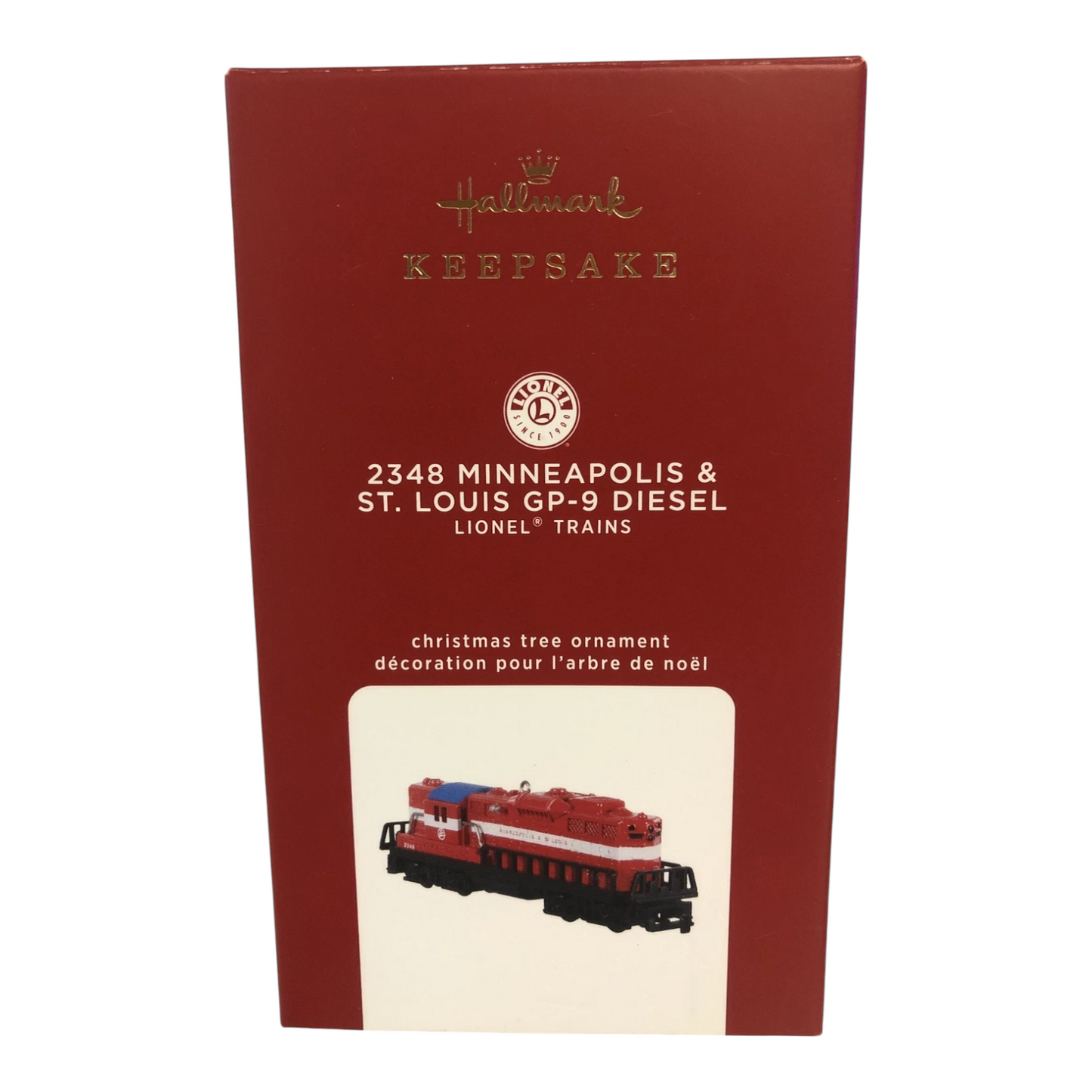 2020 2348 Minneapolis & St. Louis GP-9 Diesel Hallmark Ornament (Lionel) QXR9251