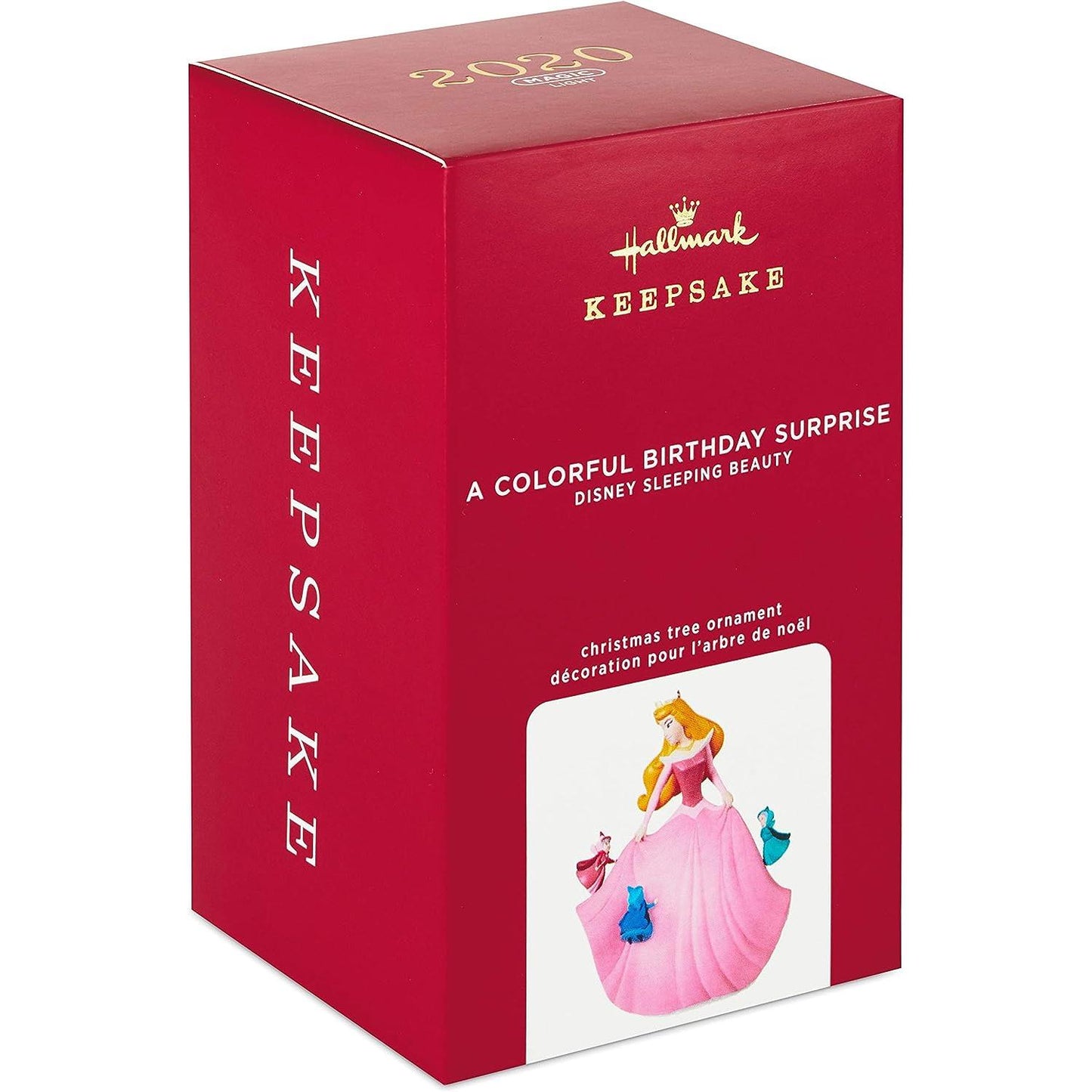 2020 A Colorful Birthday Surprise Hallmark Ornament (Sleeping Beauty) QXD6561