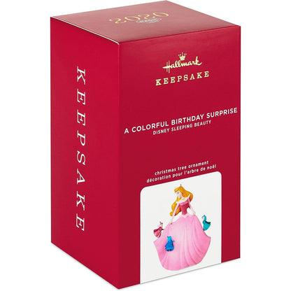 2020 A Colorful Birthday Surprise Hallmark Ornament (Sleeping Beauty) QXD6561
