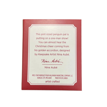 2020 Accordion Playing Penguin (Penguin Pal)