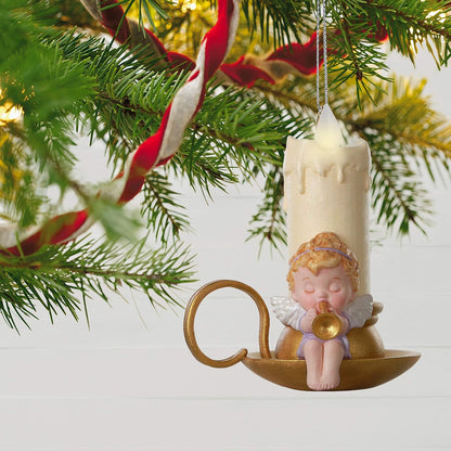 2020 Angelic Candlelight Hallmark Ornament (Angel) QGO1841