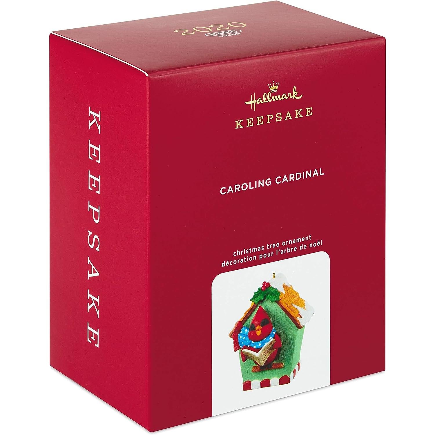2020 Caroling Cardinal Hallmark Ornament (Bird) QGO2041