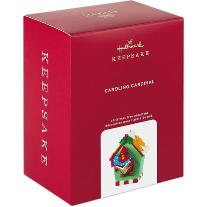 2020 Caroling Cardinal Hallmark Ornament (Bird) QGO2041