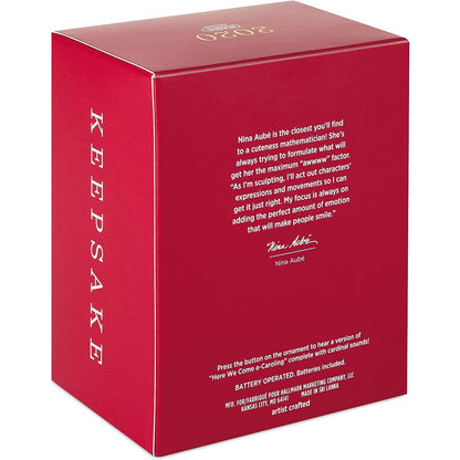 2020 Caroling Cardinal Hallmark Ornament (Bird) QGO2041