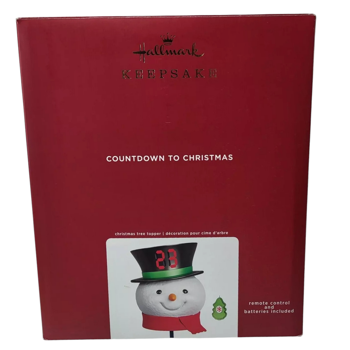 2020 Countdown to Christmas (Tree Topper)