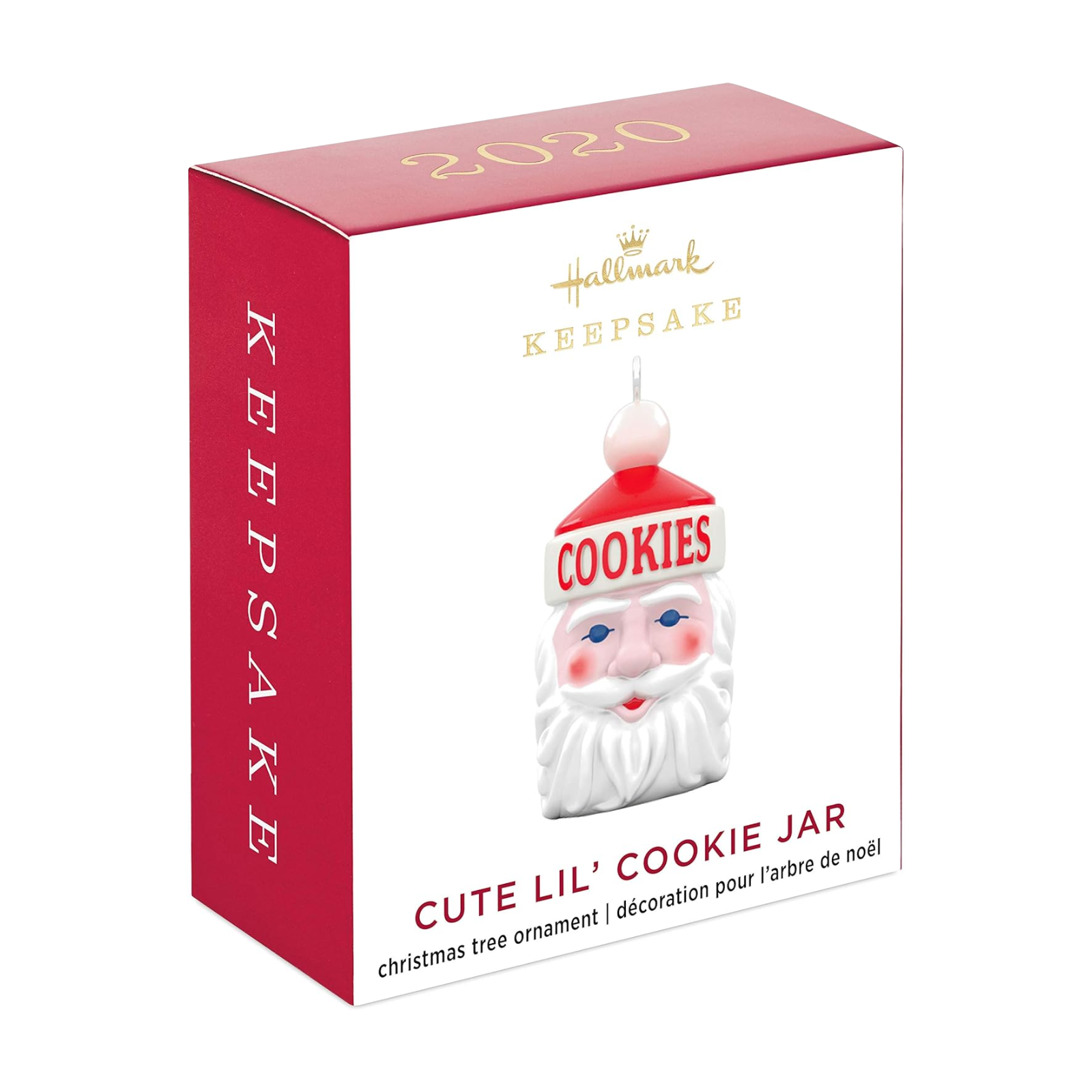 2020 Cute Lil' Cookie Jar Hallmark Ornament (Santa Claus) QXM8281