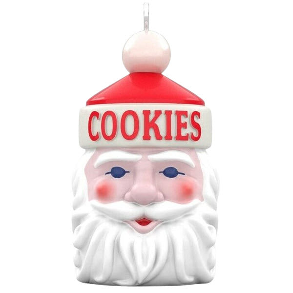 2020 Cute Lil' Cookie Jar Hallmark Ornament (Santa Claus) QXM8281