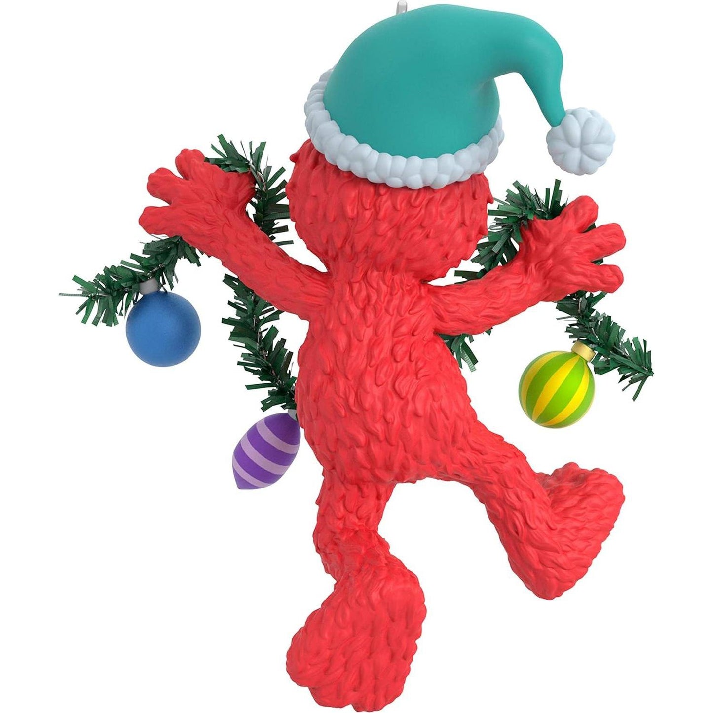 2020 Deck The Halls With Elmo Hallmark Ornament (Sesame Street) QXI2291