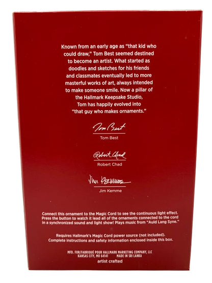 2020 Happy New Year! Hallmark Ornament (Once Upon a Christmas) QGO1764