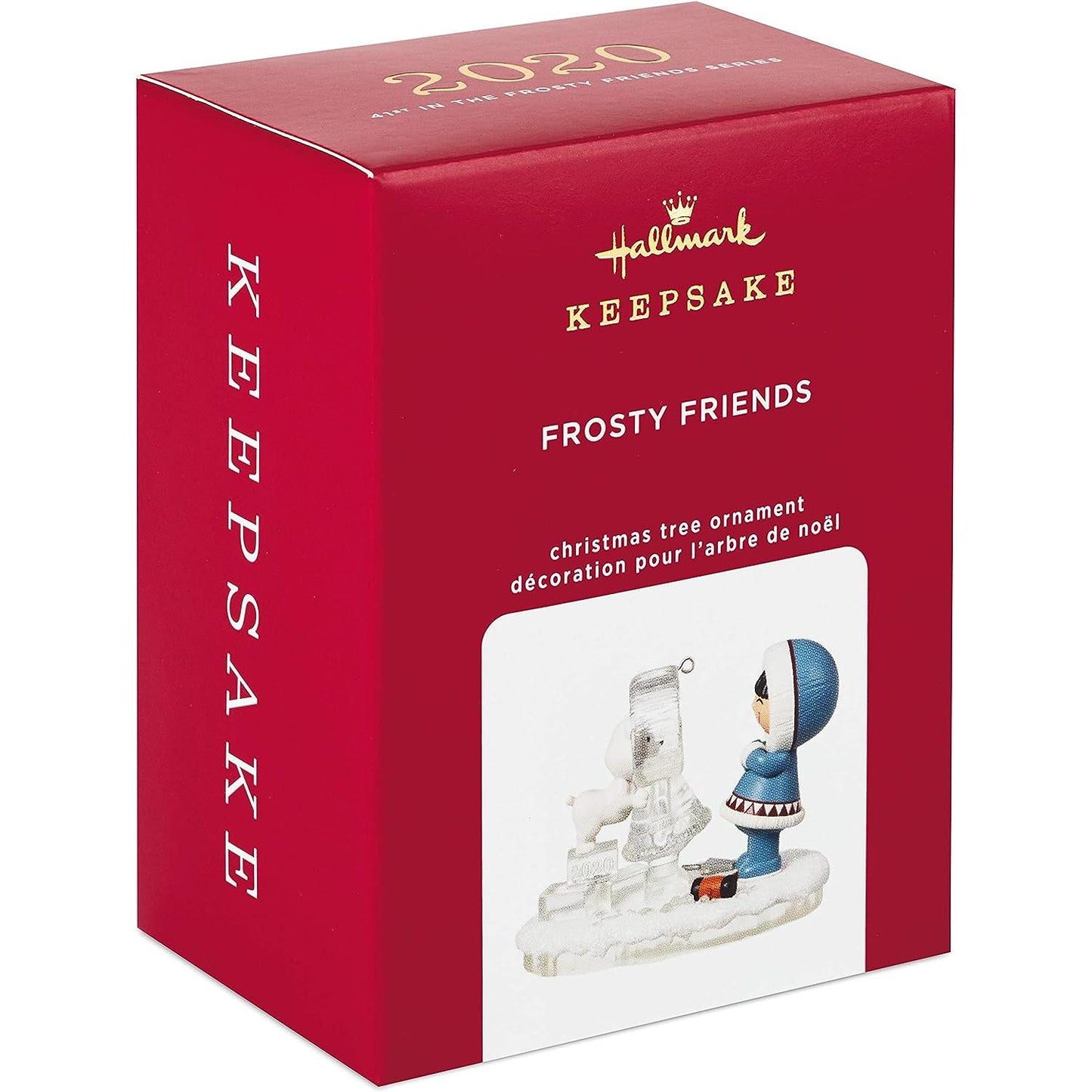 2020 Ice Statue Hallmark Ornament (Frosty Friends) QXR9171