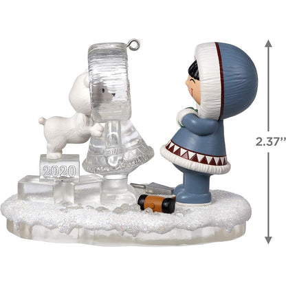 2020 Ice Statue Hallmark Ornament (Frosty Friends) QXR9171