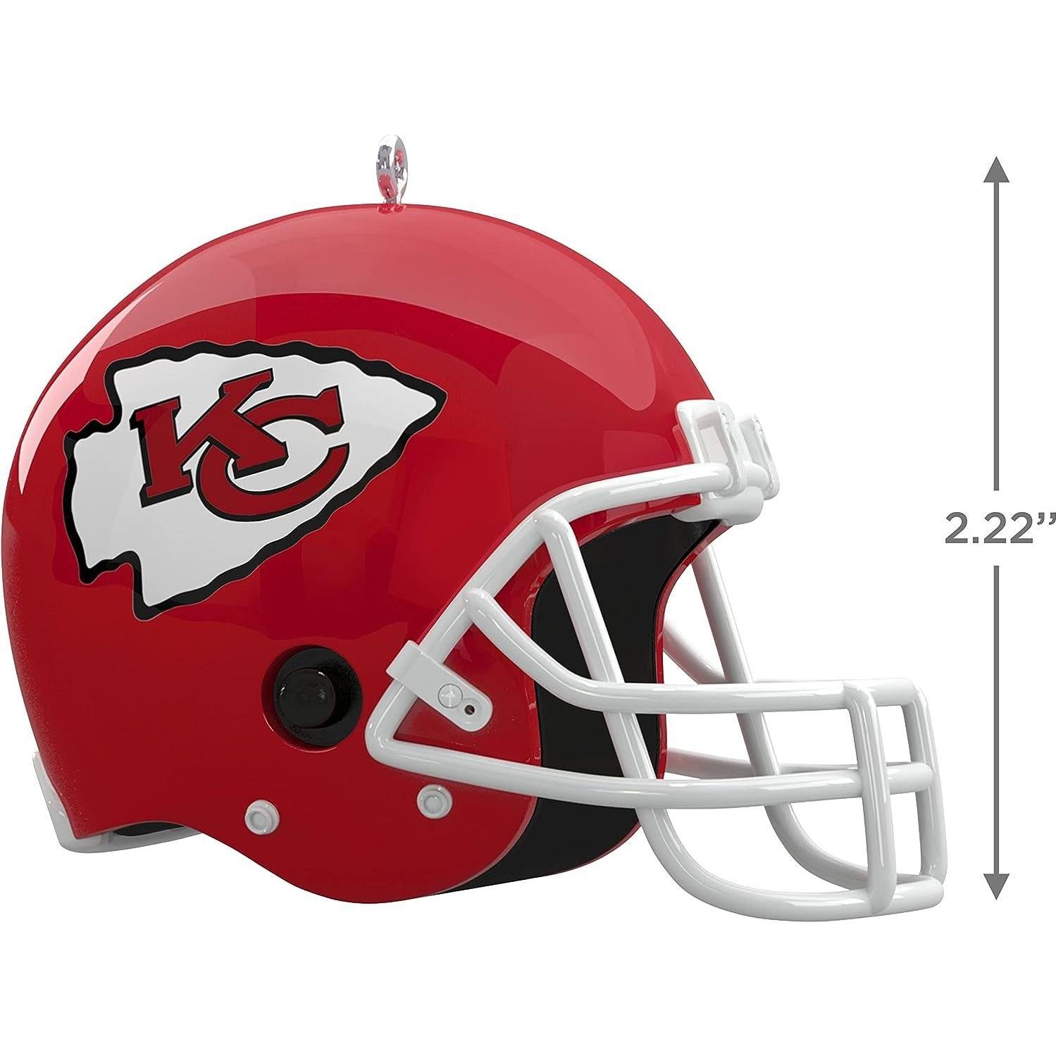 2020 Kansas City Chiefs Helmet Hallmark Ornament (NFL) QSR1131