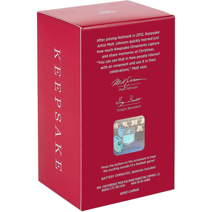 2020 Kansas City Chiefs Helmet Hallmark Ornament (NFL) QSR1131