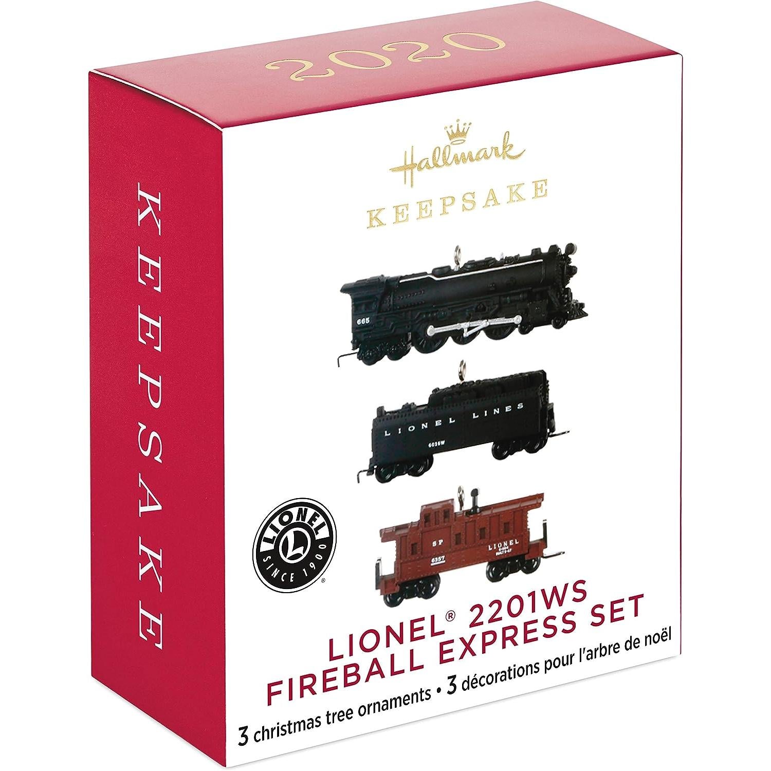 2020 Lionel 2201WS Fireball Express Set Hallmark Ornament (Lionel) QXM8204