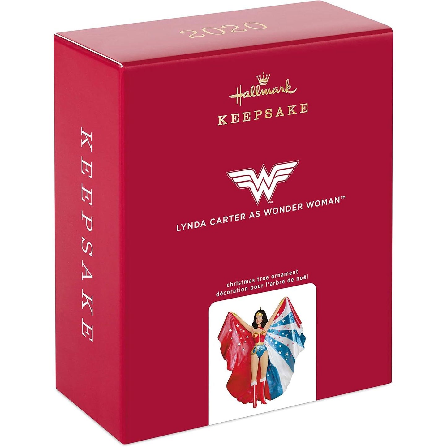 2020 Lynda Carter as Wonder Woman Hallmark Ornament (Super Heroes) QXI2354