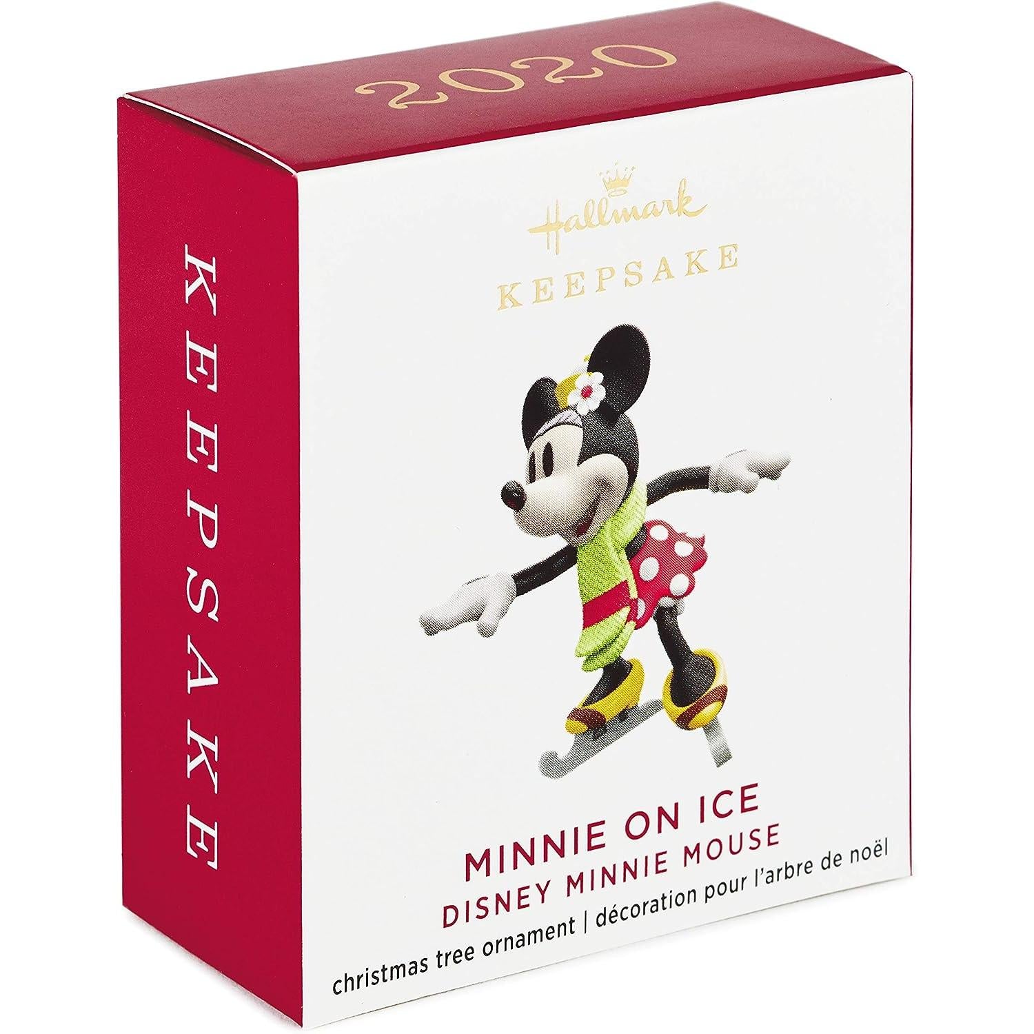 2020 Minnie on Ice Hallmark Ornament (Mickey Mouse & Friends) QXM8171